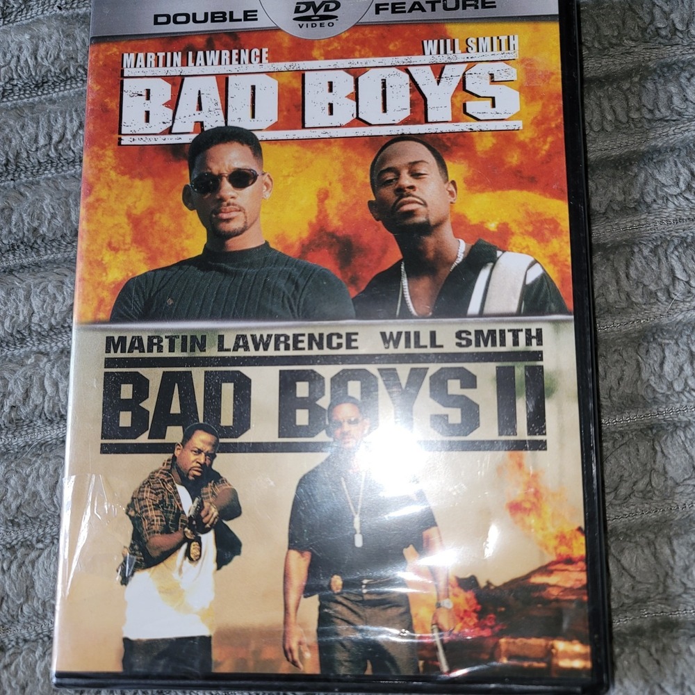 Bad Boys‎ / Bad Boys II DVD Double Feature New Sealed Will Smith Martin Lawrence